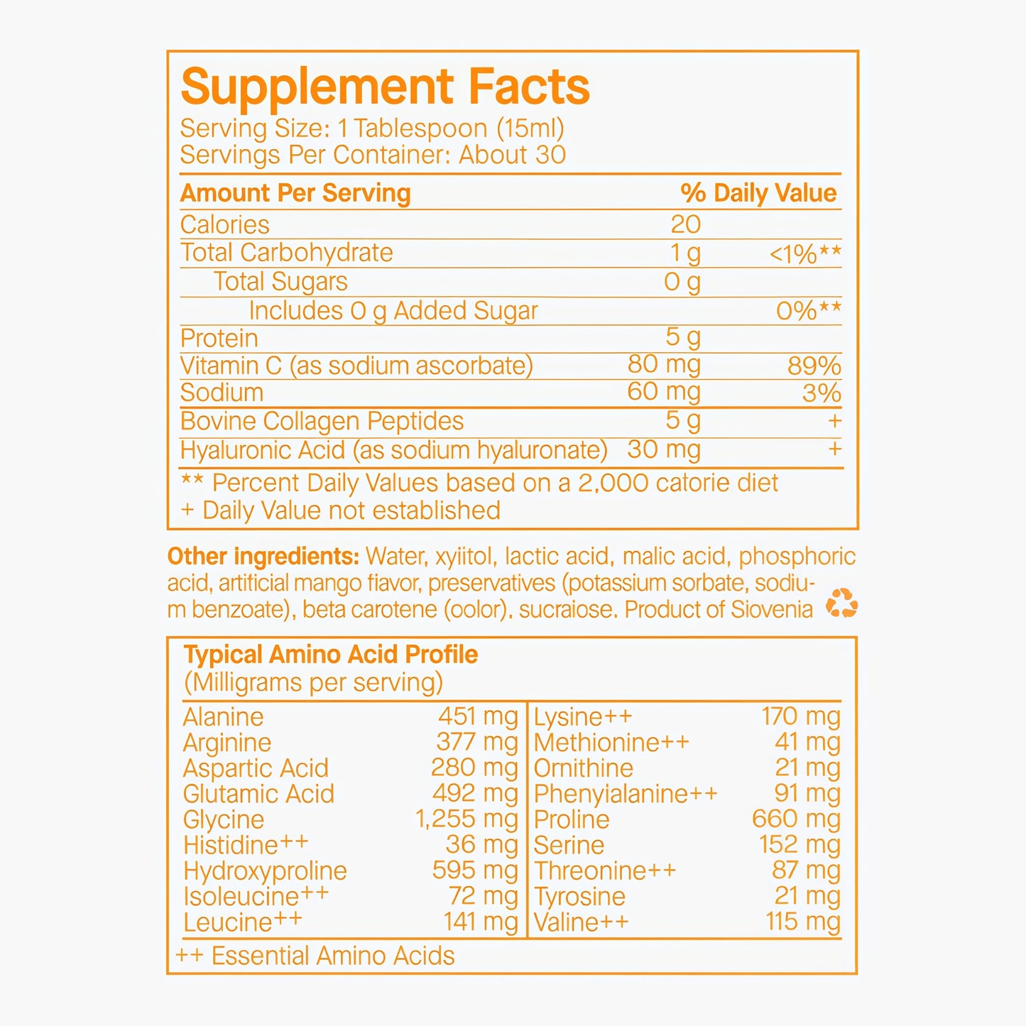 E27 Extra Strength Liquid Collagen 400ml